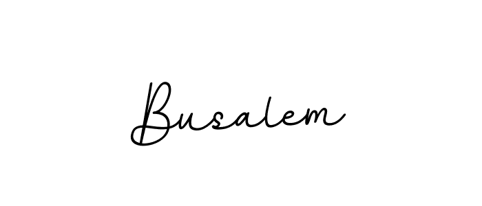 BallpointsItalic-DORy9 is a professional signature style that is perfect for those who want to add a touch of class to their signature. It is also a great choice for those who want to make their signature more unique. Get Busalem name to fancy signature for free. Busalem signature style 11 images and pictures png