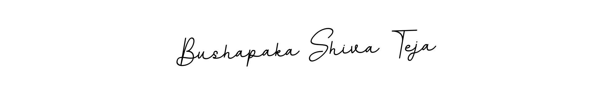 Also we have Bushapaka Shiva Teja name is the best signature style. Create professional handwritten signature collection using BallpointsItalic-DORy9 autograph style. Bushapaka Shiva Teja signature style 11 images and pictures png