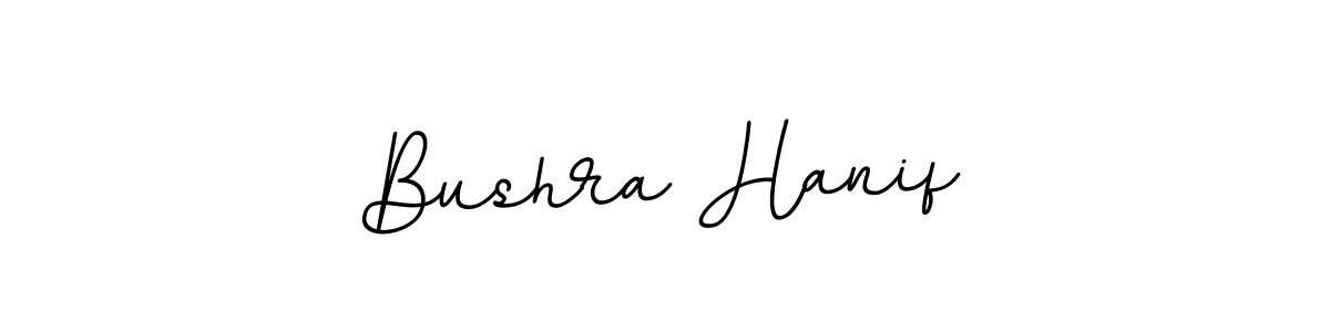 Here are the top 10 professional signature styles for the name Bushra Hanif. These are the best autograph styles you can use for your name. Bushra Hanif signature style 11 images and pictures png