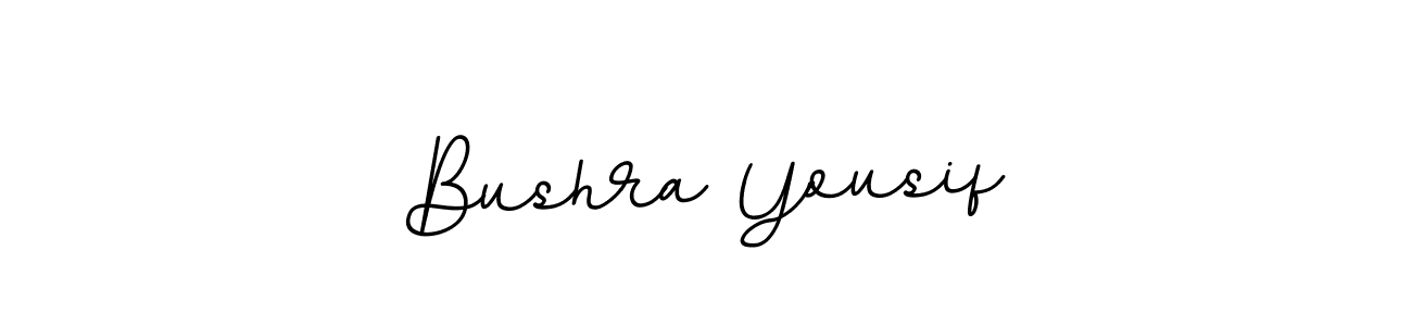 Make a short Bushra Yousif signature style. Manage your documents anywhere anytime using BallpointsItalic-DORy9. Create and add eSignatures, submit forms, share and send files easily. Bushra Yousif signature style 11 images and pictures png
