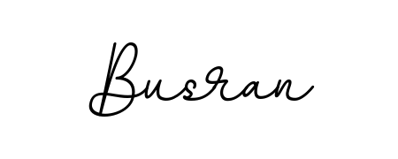 The best way (BallpointsItalic-DORy9) to make a short signature is to pick only two or three words in your name. For converting this name Busran. Busran signature style 11 images and pictures png