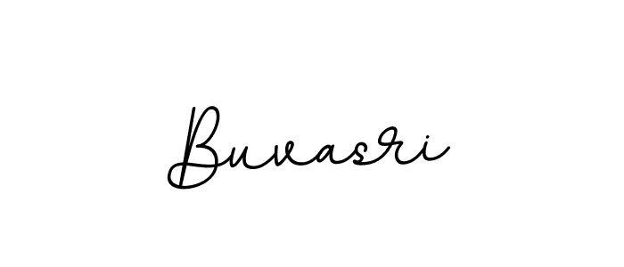 How to make Buvasri name signature. Use BallpointsItalic-DORy9 style for creating short signs online. This is the latest handwritten sign. Buvasri signature style 11 images and pictures png