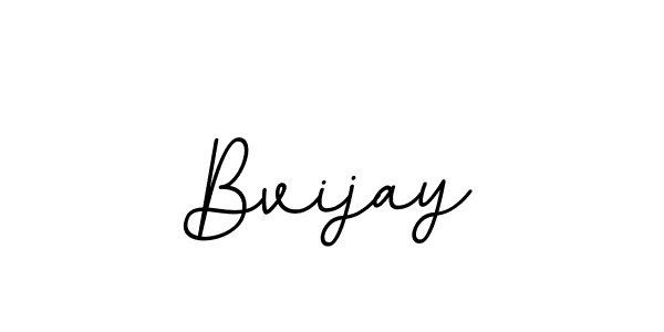 The best way (BallpointsItalic-DORy9) to make a short signature is to pick only two or three words in your name. The name Bvijay include a total of six letters. For converting this name. Bvijay signature style 11 images and pictures png