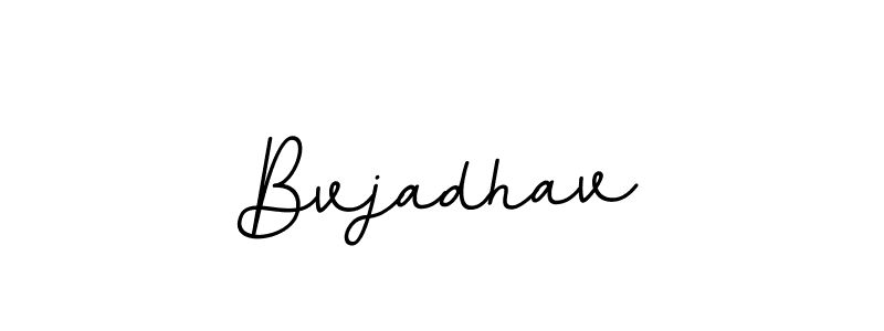 You should practise on your own different ways (BallpointsItalic-DORy9) to write your name (Bvjadhav) in signature. don't let someone else do it for you. Bvjadhav signature style 11 images and pictures png