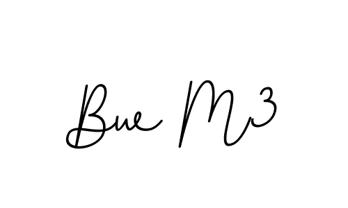 Similarly BallpointsItalic-DORy9 is the best handwritten signature design. Signature creator online .You can use it as an online autograph creator for name Bw M3. Bw M3 signature style 11 images and pictures png