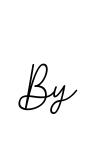 Create a beautiful signature design for name By. With this signature (BallpointsItalic-DORy9) fonts, you can make a handwritten signature for free. By signature style 11 images and pictures png