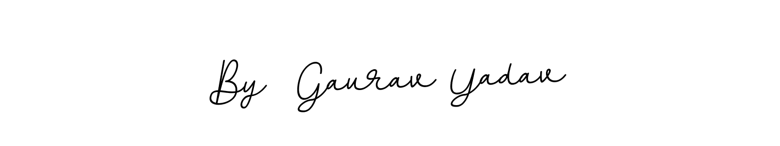 It looks lik you need a new signature style for name By  Gaurav Yadav. Design unique handwritten (BallpointsItalic-DORy9) signature with our free signature maker in just a few clicks. By  Gaurav Yadav signature style 11 images and pictures png