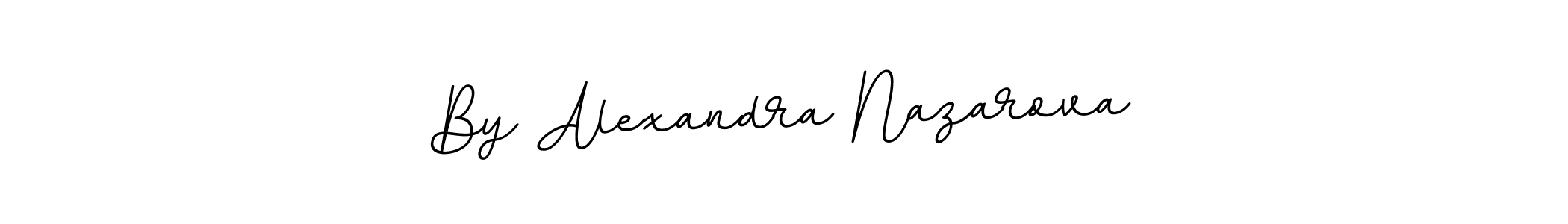 How to make By Alexandra Nazarova signature? BallpointsItalic-DORy9 is a professional autograph style. Create handwritten signature for By Alexandra Nazarova name. By Alexandra Nazarova signature style 11 images and pictures png