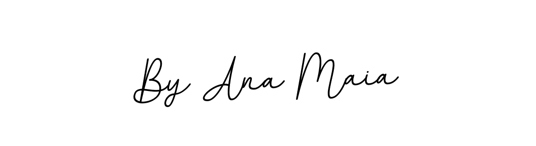 Design your own signature with our free online signature maker. With this signature software, you can create a handwritten (BallpointsItalic-DORy9) signature for name By Ana Maia. By Ana Maia signature style 11 images and pictures png
