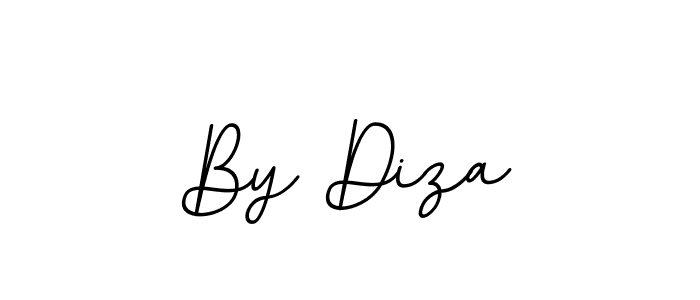 Also You can easily find your signature by using the search form. We will create By Diza name handwritten signature images for you free of cost using BallpointsItalic-DORy9 sign style. By Diza signature style 11 images and pictures png