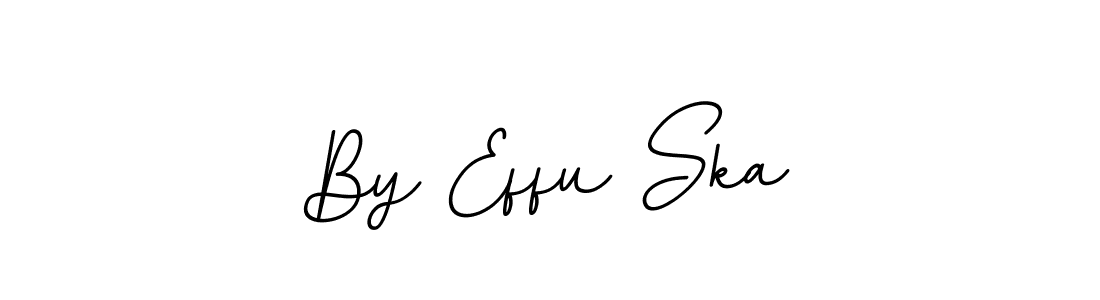 The best way (BallpointsItalic-DORy9) to make a short signature is to pick only two or three words in your name. The name By Effu Ska include a total of six letters. For converting this name. By Effu Ska signature style 11 images and pictures png
