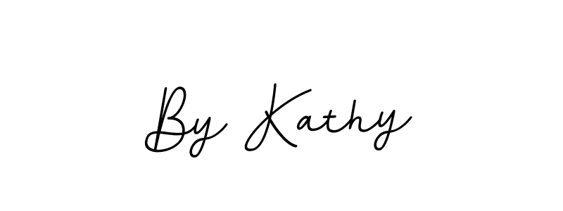 Also we have By Kathy name is the best signature style. Create professional handwritten signature collection using BallpointsItalic-DORy9 autograph style. By Kathy signature style 11 images and pictures png