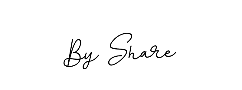 Create a beautiful signature design for name By Share. With this signature (BallpointsItalic-DORy9) fonts, you can make a handwritten signature for free. By Share signature style 11 images and pictures png
