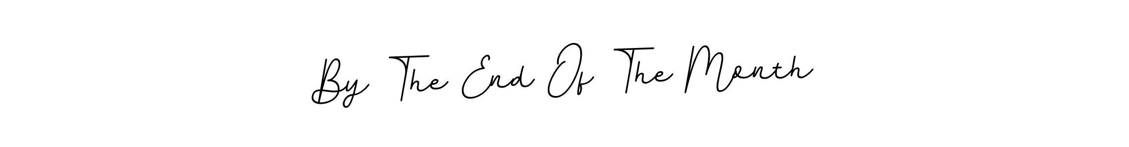It looks lik you need a new signature style for name By The End Of The Month. Design unique handwritten (BallpointsItalic-DORy9) signature with our free signature maker in just a few clicks. By The End Of The Month signature style 11 images and pictures png
