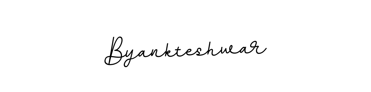 Byankteshwar stylish signature style. Best Handwritten Sign (BallpointsItalic-DORy9) for my name. Handwritten Signature Collection Ideas for my name Byankteshwar. Byankteshwar signature style 11 images and pictures png