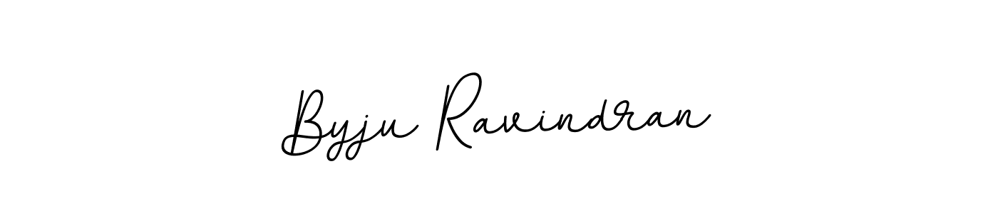 You should practise on your own different ways (BallpointsItalic-DORy9) to write your name (Byju Ravindran) in signature. don't let someone else do it for you. Byju Ravindran signature style 11 images and pictures png