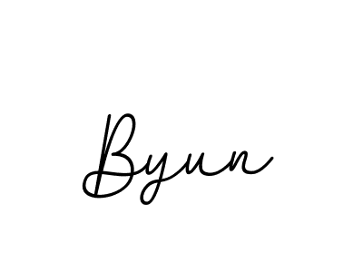 Once you've used our free online signature maker to create your best signature BallpointsItalic-DORy9 style, it's time to enjoy all of the benefits that Byun name signing documents. Byun signature style 11 images and pictures png