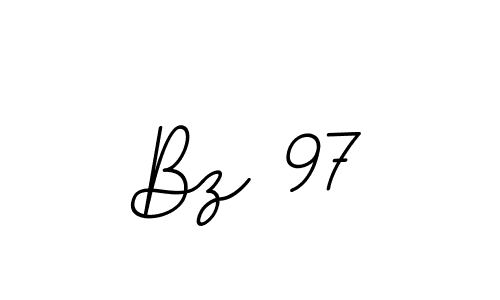 Use a signature maker to create a handwritten signature online. With this signature software, you can design (BallpointsItalic-DORy9) your own signature for name Bz 97. Bz 97 signature style 11 images and pictures png