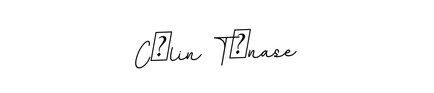 The best way (BallpointsItalic-DORy9) to make a short signature is to pick only two or three words in your name. The name Călin Tănase include a total of six letters. For converting this name. Călin Tănase signature style 11 images and pictures png