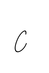 Design your own signature with our free online signature maker. With this signature software, you can create a handwritten (BallpointsItalic-DORy9) signature for name C . C  signature style 11 images and pictures png