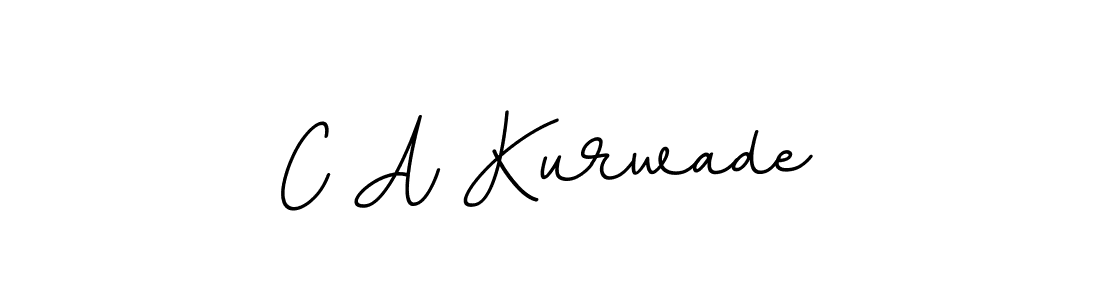 It looks lik you need a new signature style for name C A Kurwade. Design unique handwritten (BallpointsItalic-DORy9) signature with our free signature maker in just a few clicks. C A Kurwade signature style 11 images and pictures png