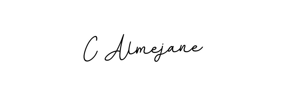 Use a signature maker to create a handwritten signature online. With this signature software, you can design (BallpointsItalic-DORy9) your own signature for name C Almejane. C Almejane signature style 11 images and pictures png