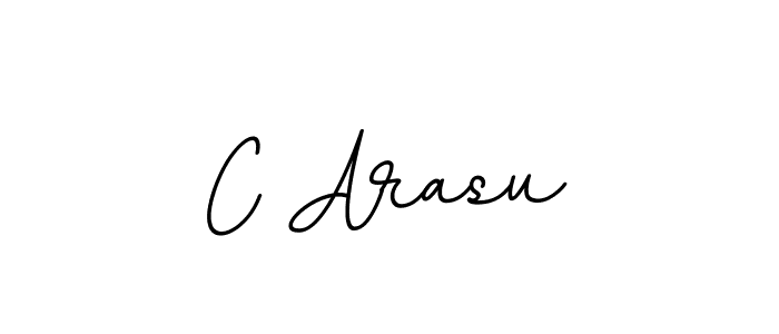 How to make C Arasu name signature. Use BallpointsItalic-DORy9 style for creating short signs online. This is the latest handwritten sign. C Arasu signature style 11 images and pictures png