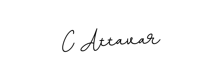 Use a signature maker to create a handwritten signature online. With this signature software, you can design (BallpointsItalic-DORy9) your own signature for name C Attavar. C Attavar signature style 11 images and pictures png