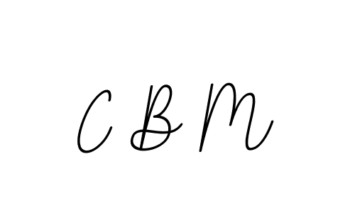 C B M stylish signature style. Best Handwritten Sign (BallpointsItalic-DORy9) for my name. Handwritten Signature Collection Ideas for my name C B M. C B M signature style 11 images and pictures png