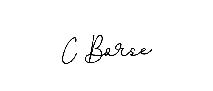 How to make C Borse name signature. Use BallpointsItalic-DORy9 style for creating short signs online. This is the latest handwritten sign. C Borse signature style 11 images and pictures png