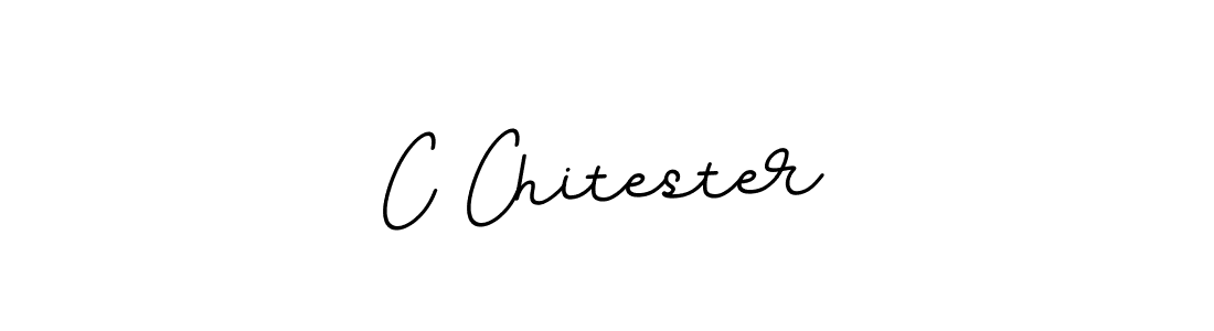 Make a beautiful signature design for name C Chitester. With this signature (BallpointsItalic-DORy9) style, you can create a handwritten signature for free. C Chitester signature style 11 images and pictures png