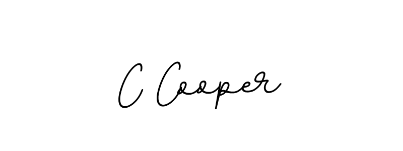 Use a signature maker to create a handwritten signature online. With this signature software, you can design (BallpointsItalic-DORy9) your own signature for name C Cooper. C Cooper signature style 11 images and pictures png