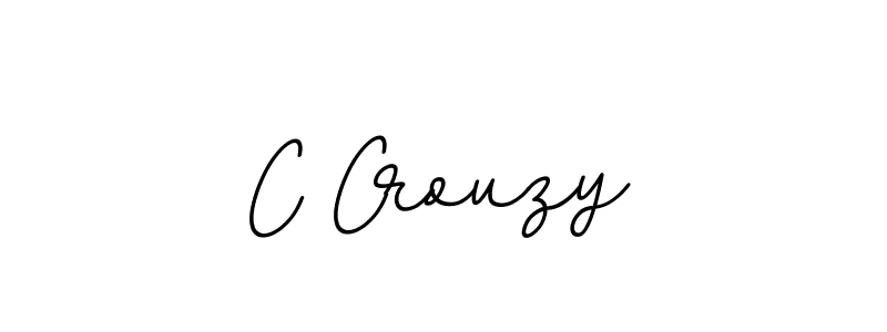 Also we have C Crouzy name is the best signature style. Create professional handwritten signature collection using BallpointsItalic-DORy9 autograph style. C Crouzy signature style 11 images and pictures png