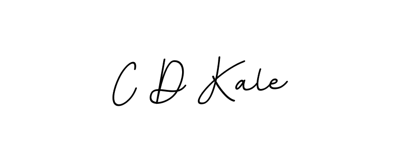 C D Kale stylish signature style. Best Handwritten Sign (BallpointsItalic-DORy9) for my name. Handwritten Signature Collection Ideas for my name C D Kale. C D Kale signature style 11 images and pictures png