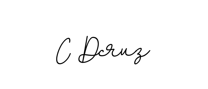 C Dcruz stylish signature style. Best Handwritten Sign (BallpointsItalic-DORy9) for my name. Handwritten Signature Collection Ideas for my name C Dcruz. C Dcruz signature style 11 images and pictures png