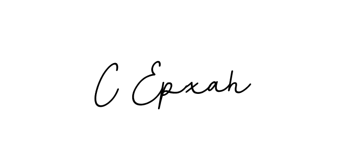 Create a beautiful signature design for name C Epxah. With this signature (BallpointsItalic-DORy9) fonts, you can make a handwritten signature for free. C Epxah signature style 11 images and pictures png