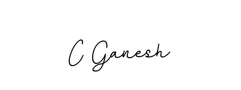 C Ganesh stylish signature style. Best Handwritten Sign (BallpointsItalic-DORy9) for my name. Handwritten Signature Collection Ideas for my name C Ganesh. C Ganesh signature style 11 images and pictures png