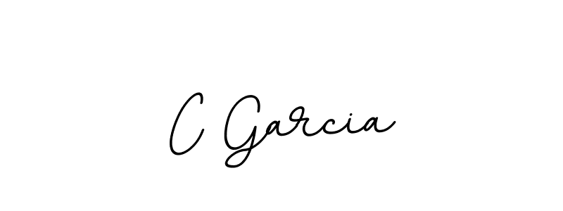 Design your own signature with our free online signature maker. With this signature software, you can create a handwritten (BallpointsItalic-DORy9) signature for name C Garcia. C Garcia signature style 11 images and pictures png