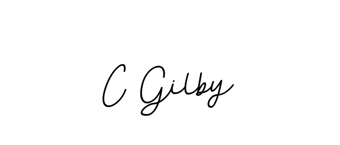 Also we have C Gilby name is the best signature style. Create professional handwritten signature collection using BallpointsItalic-DORy9 autograph style. C Gilby signature style 11 images and pictures png