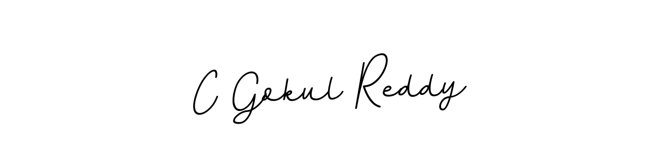 if you are searching for the best signature style for your name C Gokul Reddy. so please give up your signature search. here we have designed multiple signature styles  using BallpointsItalic-DORy9. C Gokul Reddy signature style 11 images and pictures png