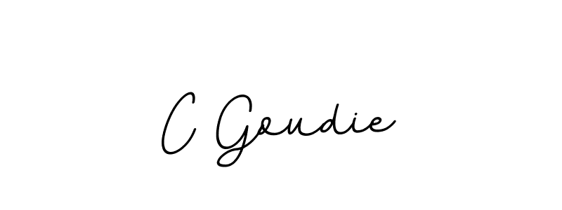 The best way (BallpointsItalic-DORy9) to make a short signature is to pick only two or three words in your name. The name C Goudie include a total of six letters. For converting this name. C Goudie signature style 11 images and pictures png