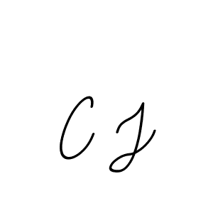 C J stylish signature style. Best Handwritten Sign (BallpointsItalic-DORy9) for my name. Handwritten Signature Collection Ideas for my name C J. C J signature style 11 images and pictures png
