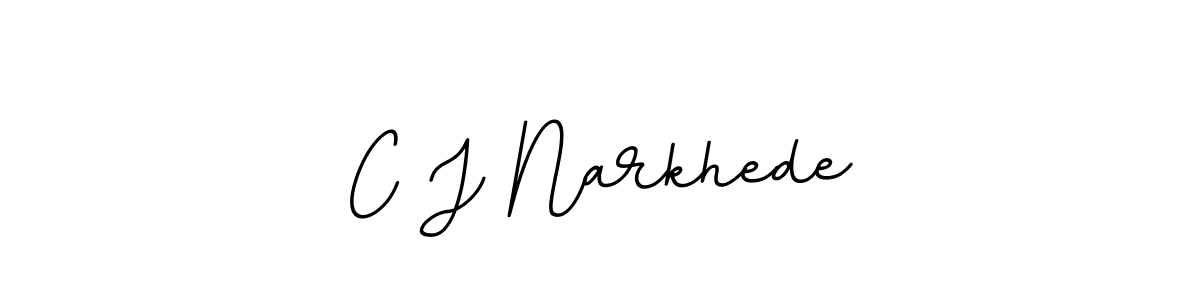 if you are searching for the best signature style for your name C J Narkhede. so please give up your signature search. here we have designed multiple signature styles  using BallpointsItalic-DORy9. C J Narkhede signature style 11 images and pictures png
