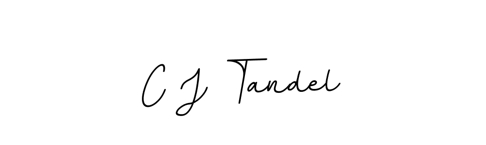 Check out images of Autograph of C J Tandel name. Actor C J Tandel Signature Style. BallpointsItalic-DORy9 is a professional sign style online. C J Tandel signature style 11 images and pictures png