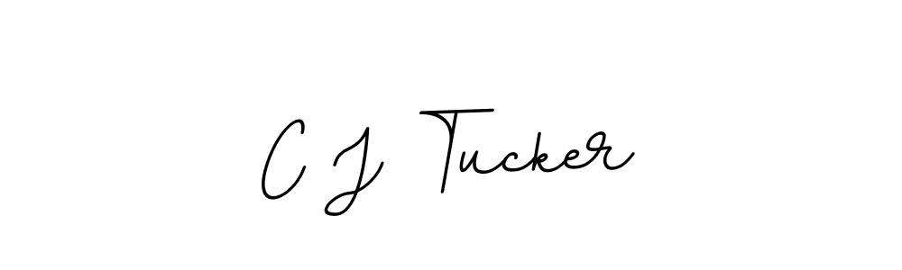 Design your own signature with our free online signature maker. With this signature software, you can create a handwritten (BallpointsItalic-DORy9) signature for name C J Tucker. C J Tucker signature style 11 images and pictures png