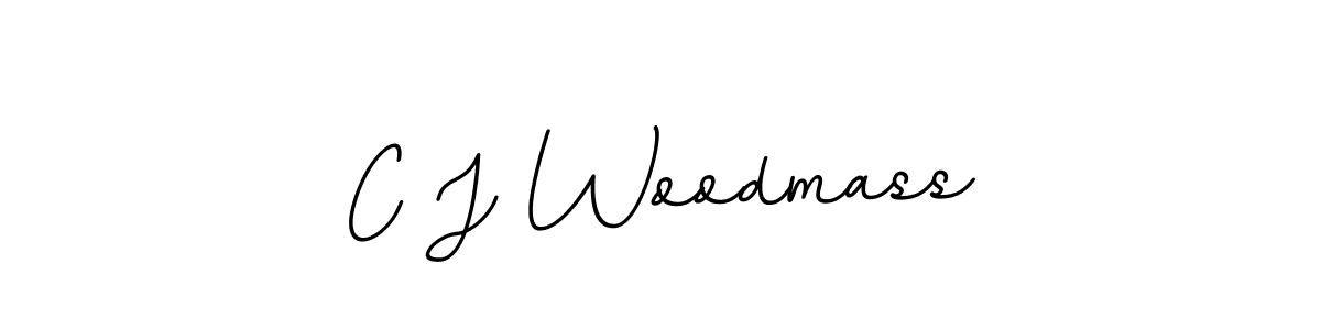 You should practise on your own different ways (BallpointsItalic-DORy9) to write your name (C J Woodmass) in signature. don't let someone else do it for you. C J Woodmass signature style 11 images and pictures png