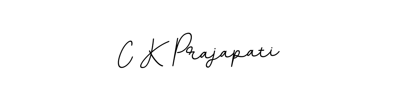 C K Prajapati stylish signature style. Best Handwritten Sign (BallpointsItalic-DORy9) for my name. Handwritten Signature Collection Ideas for my name C K Prajapati. C K Prajapati signature style 11 images and pictures png
