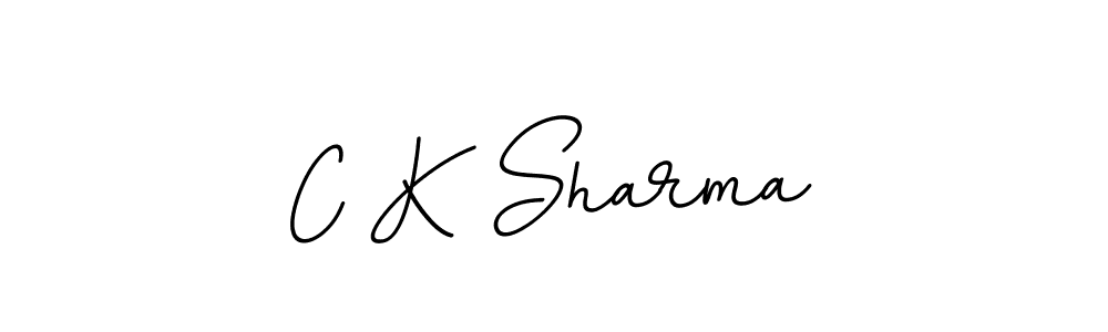 Make a beautiful signature design for name C K Sharma. With this signature (BallpointsItalic-DORy9) style, you can create a handwritten signature for free. C K Sharma signature style 11 images and pictures png