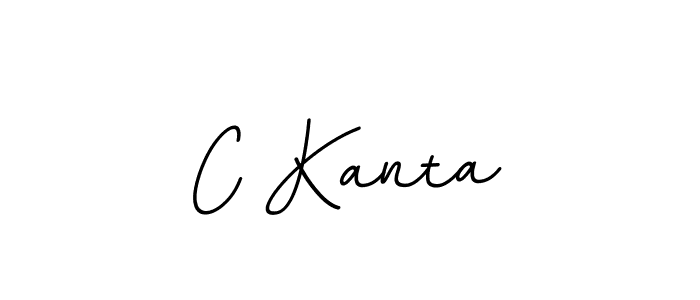 How to make C Kanta name signature. Use BallpointsItalic-DORy9 style for creating short signs online. This is the latest handwritten sign. C Kanta signature style 11 images and pictures png