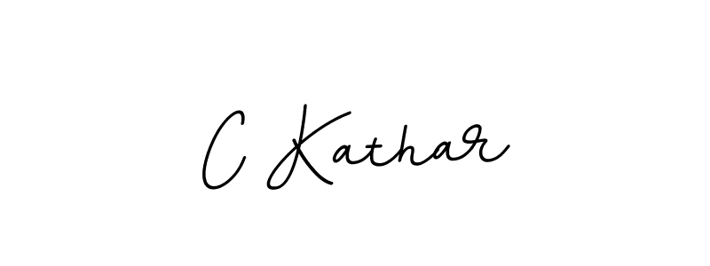 Make a beautiful signature design for name C Kathar. Use this online signature maker to create a handwritten signature for free. C Kathar signature style 11 images and pictures png